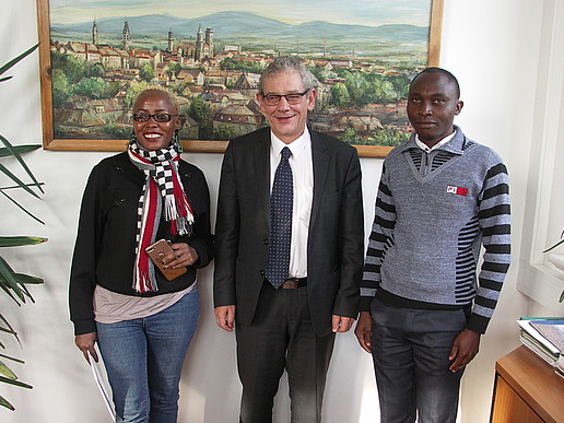 Neben der wissenschaftlichen Arbeit standen ein Besuch beim Rektor und beim Oberbürgermeister auf dem Programm und rundeten den Besuch in Zittau ab.
