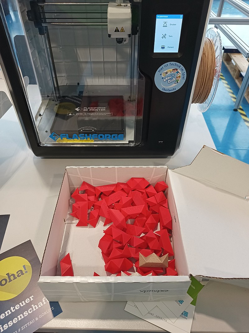Am 3D-Drucker entstehen knifflige Dinge