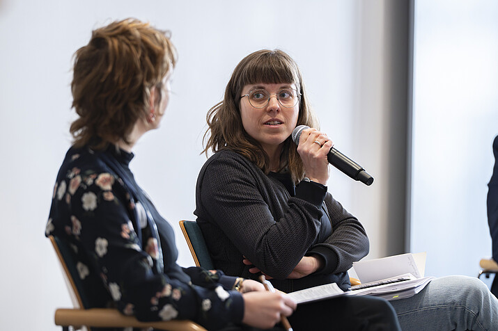 Prof. Dr. Nadine Jukschat im Gespräch 